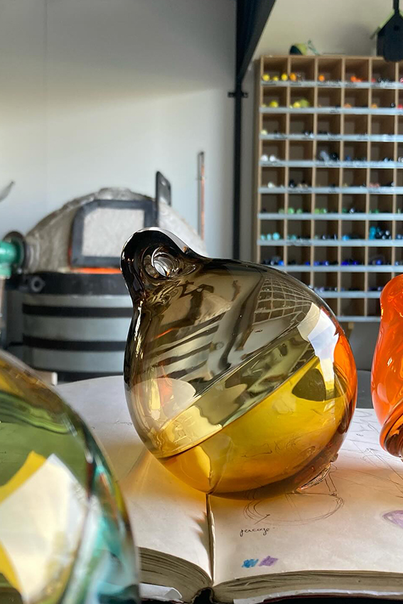 atelier celsius souffleur de verre à Kerfot