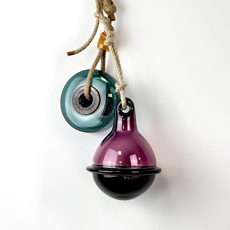 Bouée de corde tourmaline avec une perle – Image 3